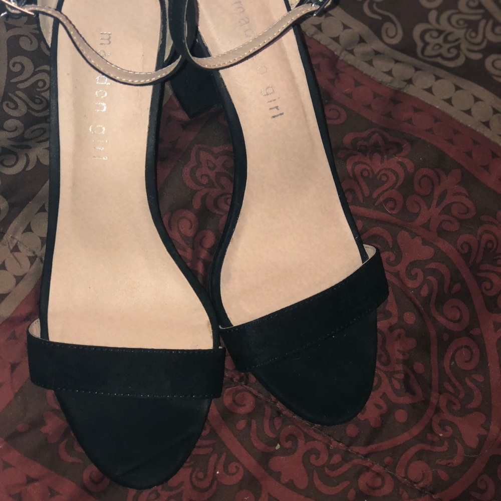 Black Open Toed Heels